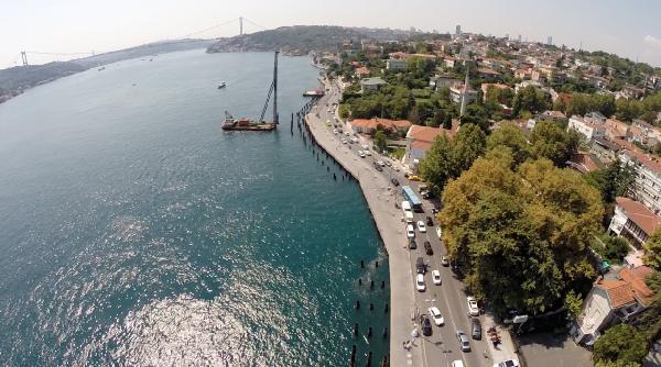 Boğazı 8 metre daraltan proje halkın kullanımına açıldı