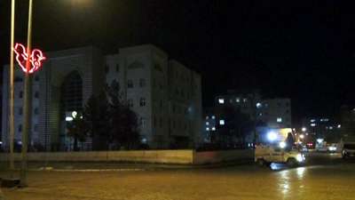 Cizre'de kaymakamlık binasına roketli saldırı
