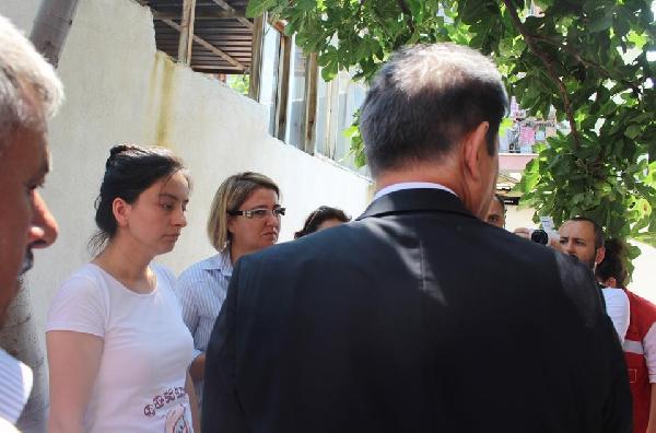 Şehit polisin ailesine ziyaret