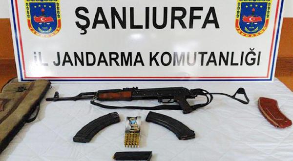 Evinde kalaşnikof tüfek bulundu, tutuklandı