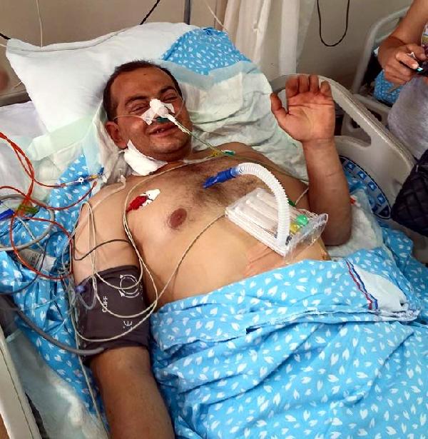 Roketli saldırıda yaralanan Uzman Çavuş Yaman, GATA'da