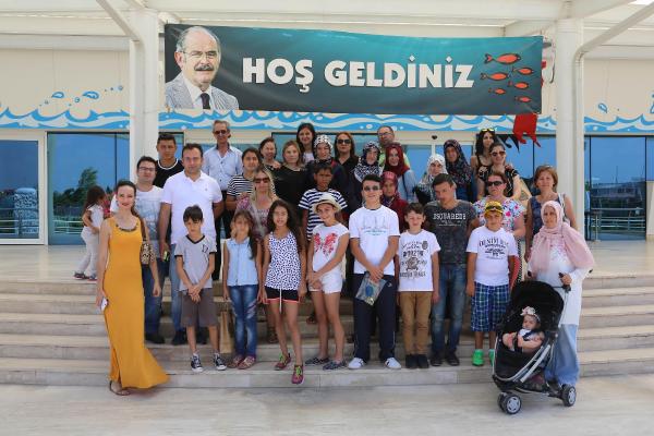 Somalı çocuklar Eskişehir'i gezdi