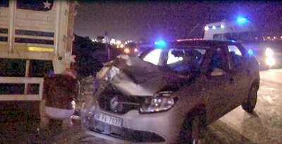 Ankara'da 7 aracın karıştığı trafik kazasında 3 kişi yaralandı