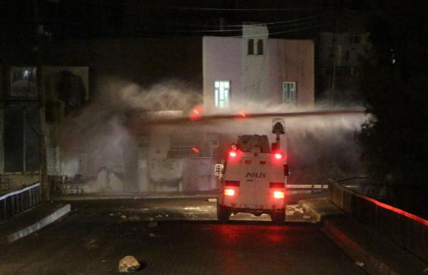 Nusaybin'de gece olaylar çıktı
