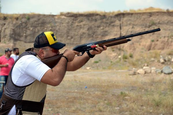 Kayseri’de avcılar yarıştı