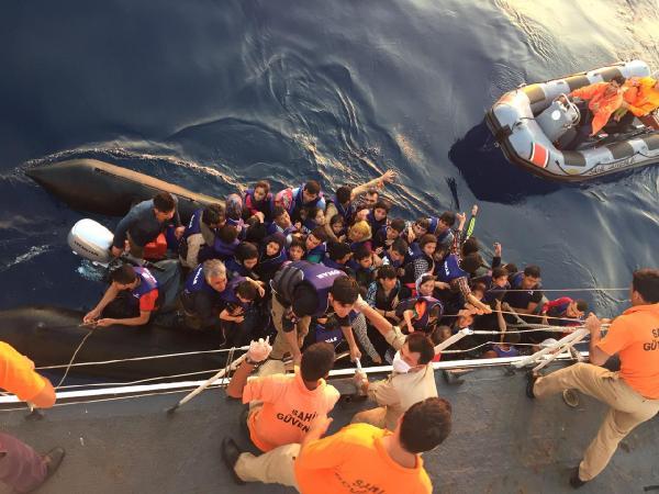 1129 migrants captured in 4 days in Aegean waters