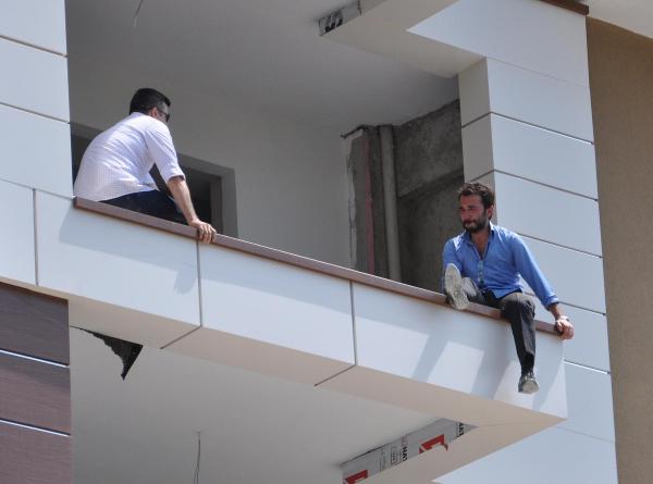 İnşaatta intihara kalkıştı