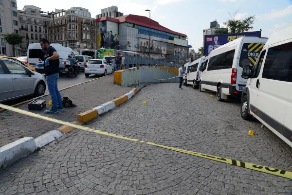 Beyoğlu'nda trafik ışıklarında cinayet