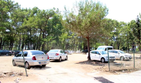 Antik kent arazisi otopark oldu