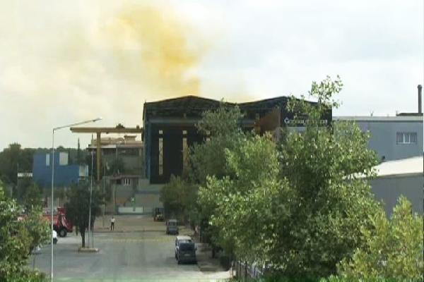 Tuzla'da fabrikada kimyasal madde sızıntısı (3)