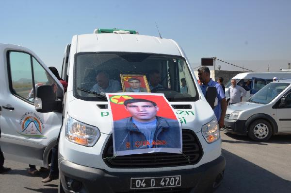 Şengal'de ölen YPG'li Doğubayazıt'ta toprağa verildi