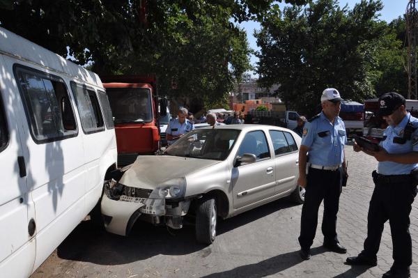 İslahiye'de zincirleme kaza: 1 yaralı