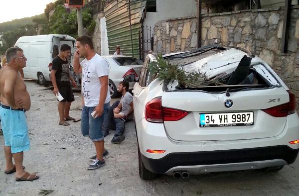 Kaza ucuz atlatıldı