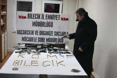 Bilecik'te silah atölyesine baskın; 1 gözaltı