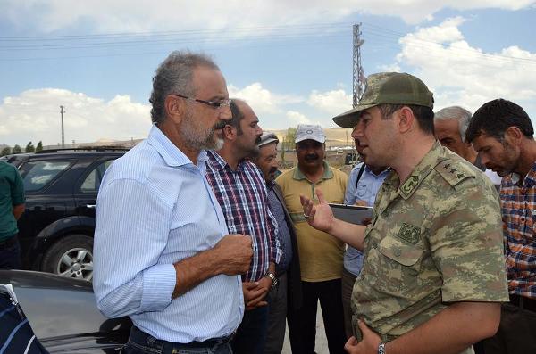 Tendürek Dağında da 'canlı kalkan' eylemi