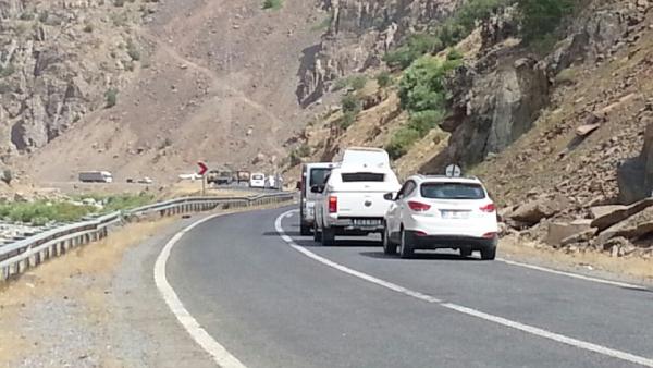 Hakkari-Çukurca karayoluna tuzaklanan patlayıcı imha edildi