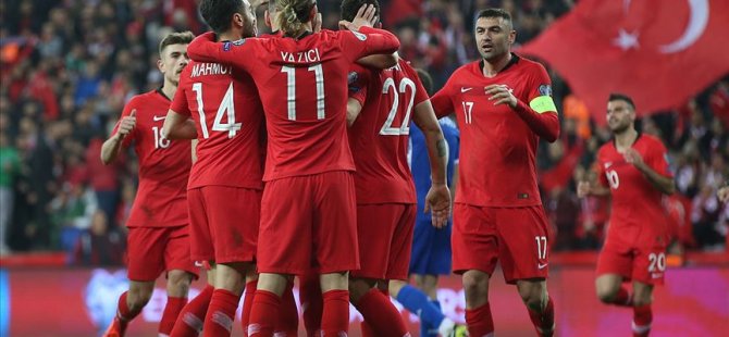 Türkiye FIFA dünya sıralamasında yükseldi