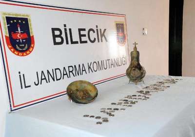 Bilecik'te tarihi eser operasyonu