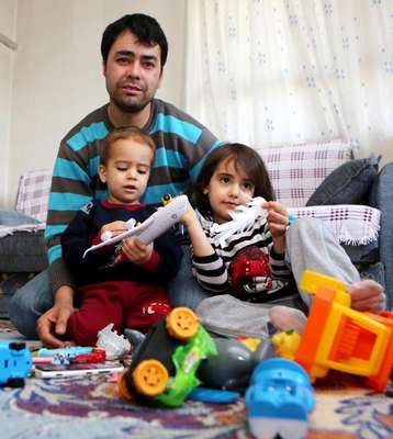 Küçük Tuana'nın babası işe başladı