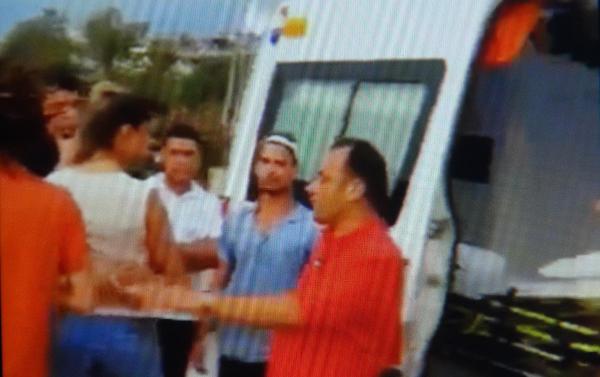 Tuğba Özay çekim sonrası ambulansa bindi