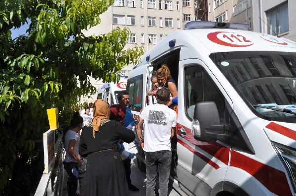 12 çocuk havuzda klor gazından etkilendi