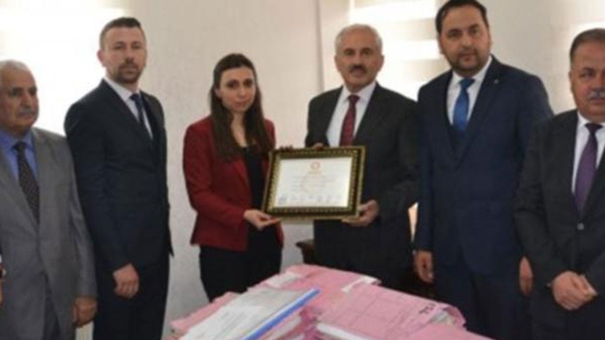 Adil Öksüz'ün kuzeni mazbatasını aldı