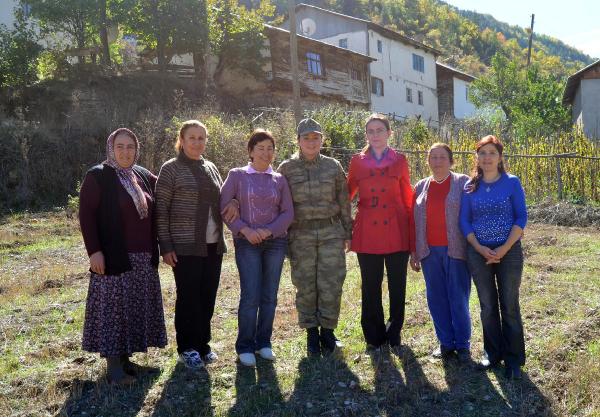 Mesudiye'de kadına şiddeti bitiren Şenay komutan Bingöl'e atandı
