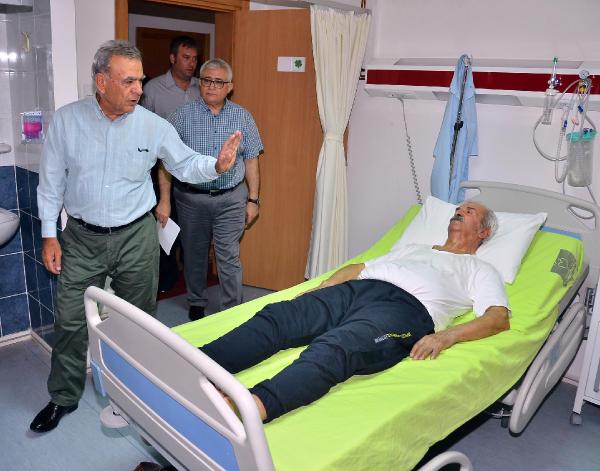 Huzurevi yangını aileleri korkuttu
