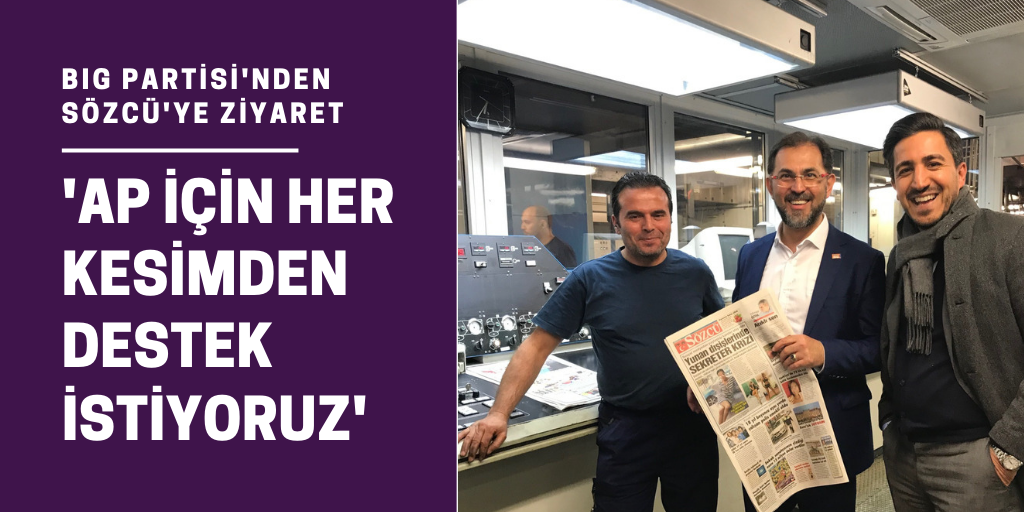 BIG, herkesten destek bekliyor