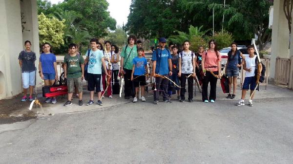 Mersin'de şampiyon okçular tesisten çıkarıldı