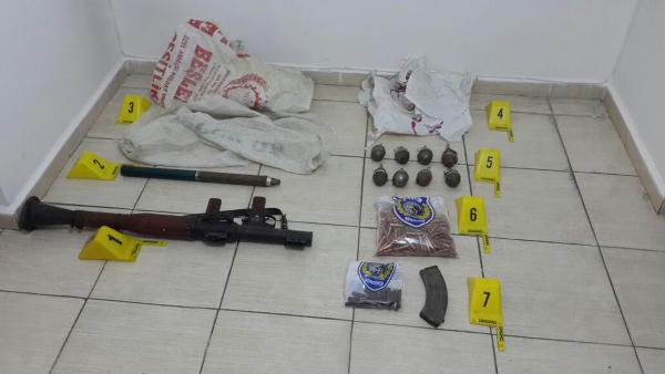 Şırnak'ta roketatar ile el bombası ele geçirildi