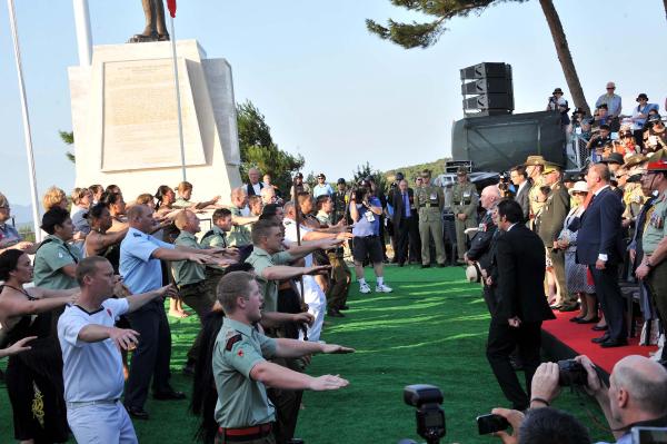 Haka dansı 10 yıl sonra yeniden Gelibolu'da