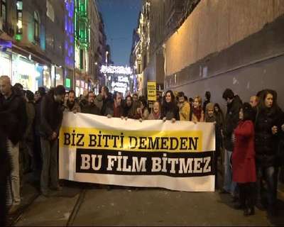 BEYOĞLU'NDA "EMEK" PROTESTOSU
