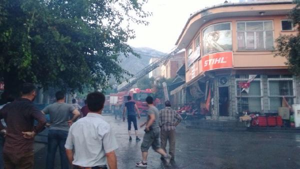 Çorum'da korkutan yangın