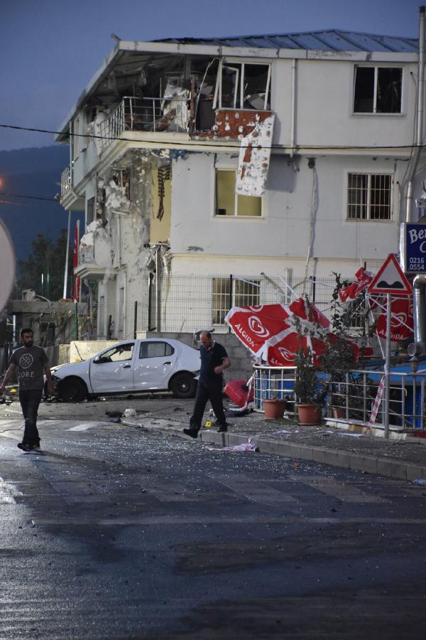 Bombalı saldırının izleri gün aydınlanınca ortaya çıktı