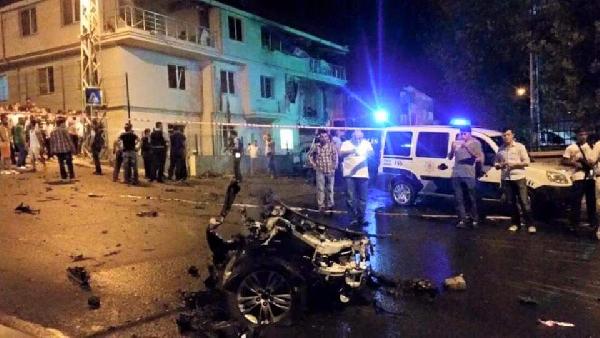 Bombalı saldırıda kullanılan araçtan geriye bu parça kaldı