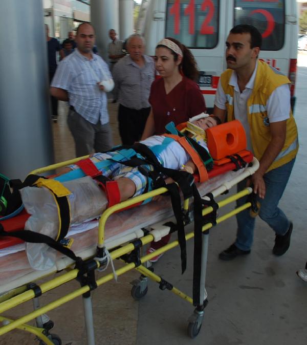 Çorum'da trafik kazası : 5 yaralı
