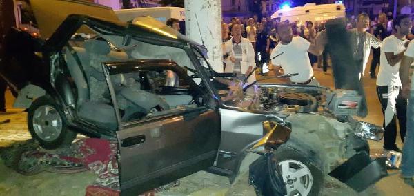 Isparta'da otomobil yayalara çarptı: 5 ölü