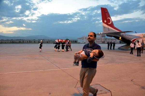 Şehit polis Müdürü Beyazıt Çeken'in cenazesi Konya'da