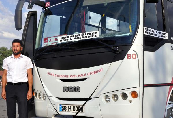 Şehit cenazesine ücretsiz yolcu taşıyan halk otobüsü şoförlerine ceza