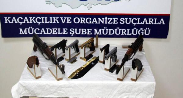 Diyarbakır'da silah kaçakçılığı operasyonu 11 gözaltı