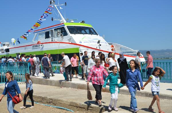 İznik Gölü gemi ücretlerinde yüzde 50 indirim