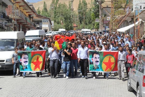 Karakola intihar sldırısında ölen PKK'lı toprağa verildi