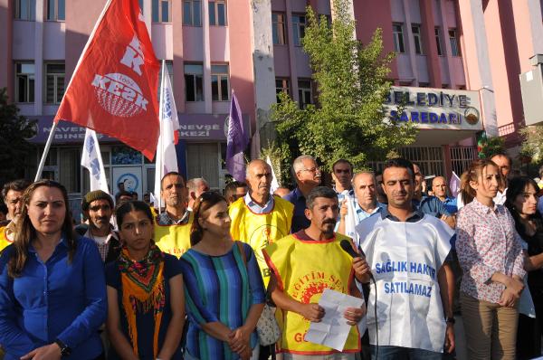 KESK'ten 'Savaşa hayır' yürüyüşü