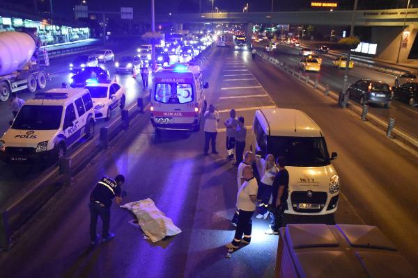 Merter'de otomobilin çarptığı bir kişi hayatını kaybetti