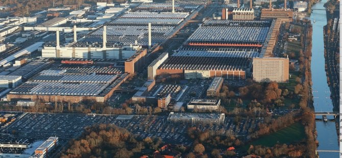 Dünyanın en büyük fabrikası Almanya'da