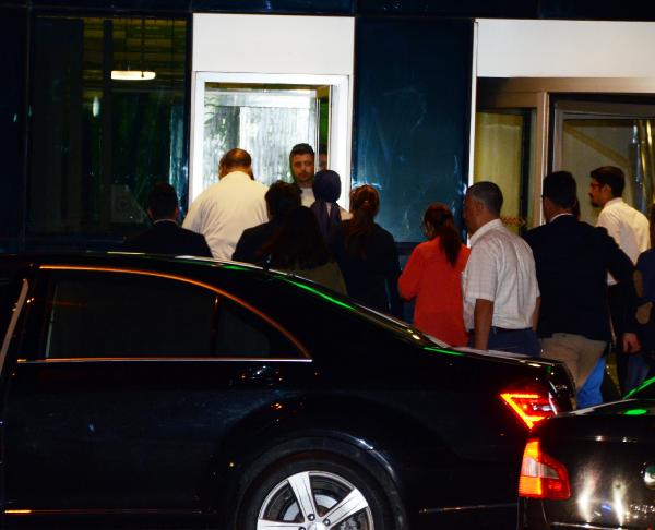 Sare Davutoğlu, şehit eşinin doğumuna katıldı
