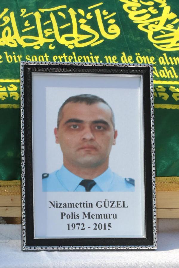 Kırkaleri'nde intihar eden polis memuru için tören