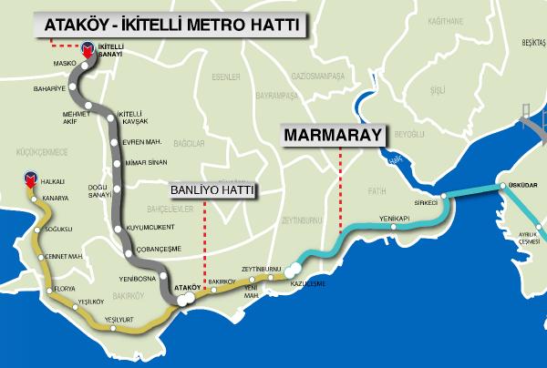 İki önemli metro hattı Eylül'de start alıyor