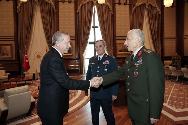 Cumhurbaşkanı Erdoğan veda ziyaretlerini kabul etti